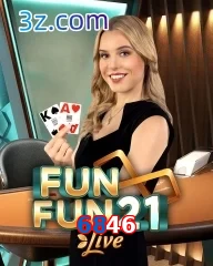 6846 mesa de blackjack ao vivo
